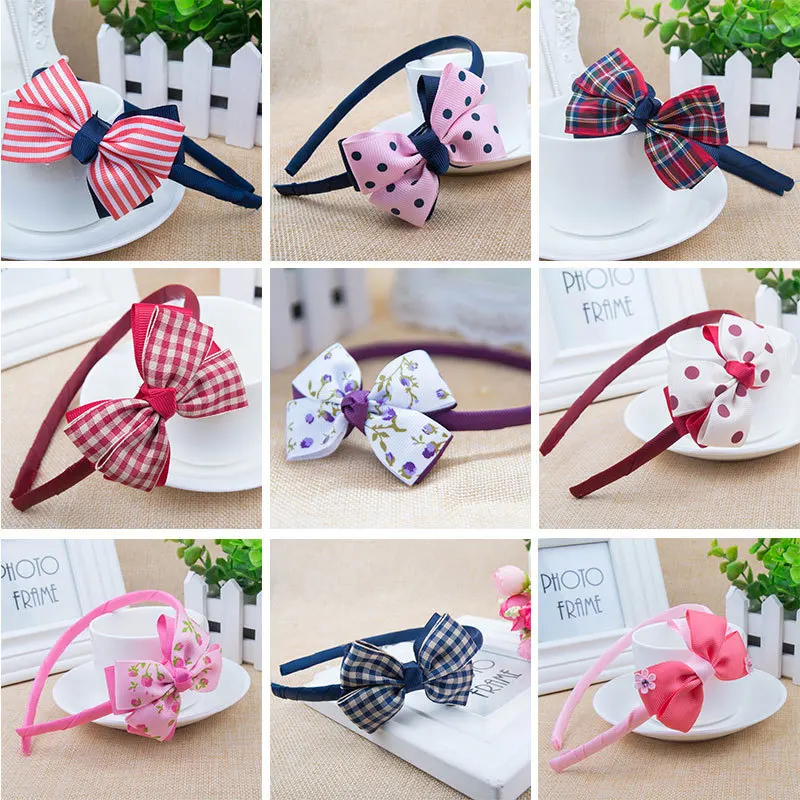 

Hairbands with Bowknot for kids girl hair accessories