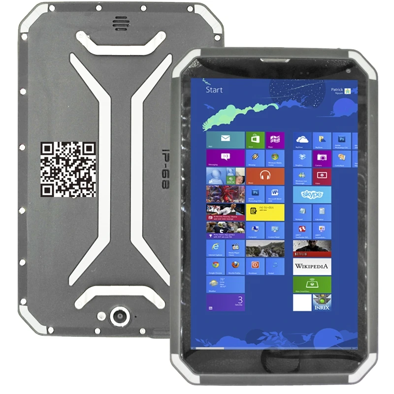 

8 inch windows 10 Rugged tablet IP68