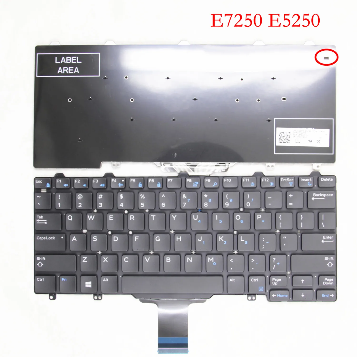 100% Nuovo Originale Us Per Dell Latitude E7250 E5250 E5270 E7270 Tastiera Inglese Per Laptop