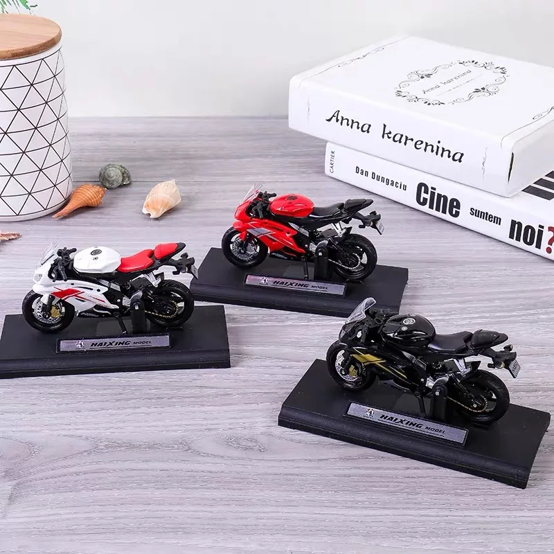 

1:13 For Decor Motorcycle Model Racing Car Style Orange Color&Zinc Alloy For Car Interior Decoration /Cars Model Collectorr