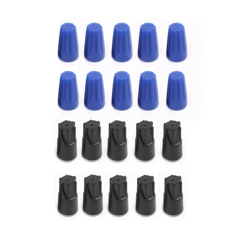 

20Pcs/Set Waterproof Grease Nuts Wire Connectors Easy Twist On Application