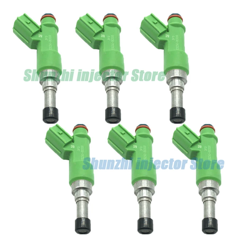 6 шт. Форсунка топливного инжектора для Toyota 2TRFE Hilux Vigo OEM:23209-0C020 23250-0C020 232090C020 232500C020