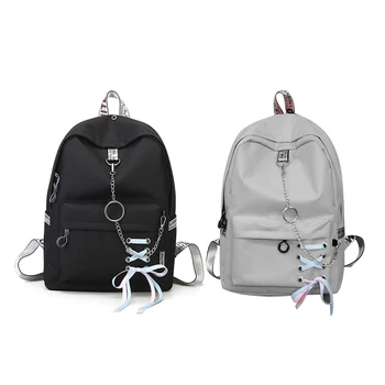 

Fashion big capacity shopping bag laptop backpack rucksack canvas bags student womens school Bags