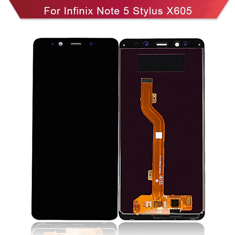 ЖК-дисплей для Infinix X605 сенсорный экран дигитайзер Note 5 Stylus ЖК-экран в сборе |