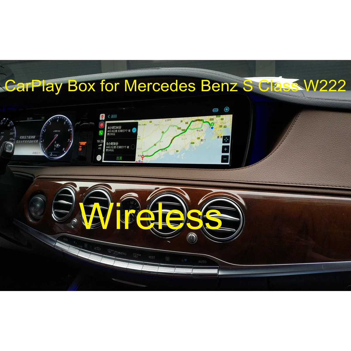Беспроводной автомобильный смарт-бокс CarPlay Android для Mercedes-Benz A/B/C/GLC/GLA W156 W168 W176 W242 W204 W205 NTG4.5/4,7 NTG5.1 NTG5.2