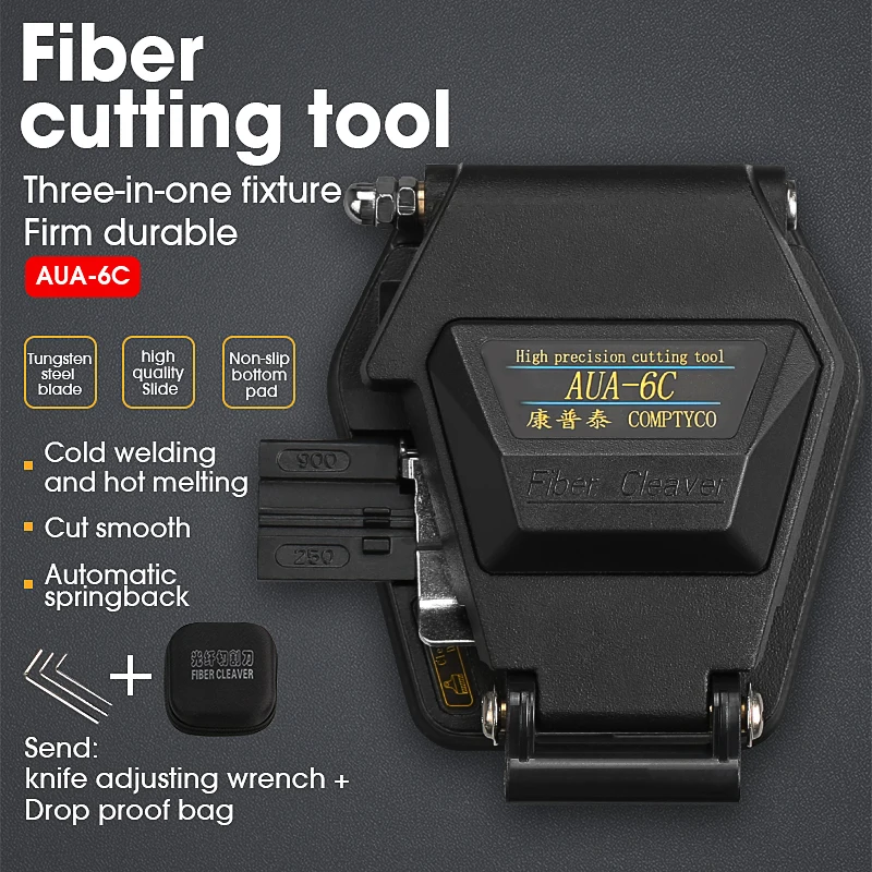 Knife-Tools Cutter Skl-6c-Cable Fiber Cleaver AUA-6C 16-Surface-Blade FTTT High-Precision