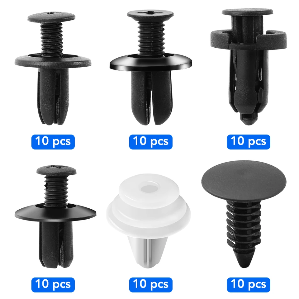Hlyjoon Rivetto Clip a Push Tipo 90467-07166 Clip di fissaggio per