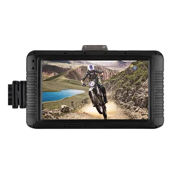 

3inch Front Rear LCD Night Vision Remote Control DVR Universal Motorcycle Video Waterproof Driving Recorder Electronic HD 1080P