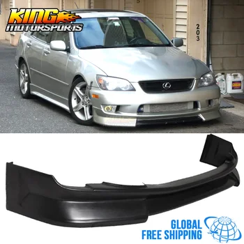 

Fit For 01-05 Lexus IS300 Sedan 4Dr WD Style Urethane Front Bumper Lip Spoiler Black Global Free Shipping Worldwide