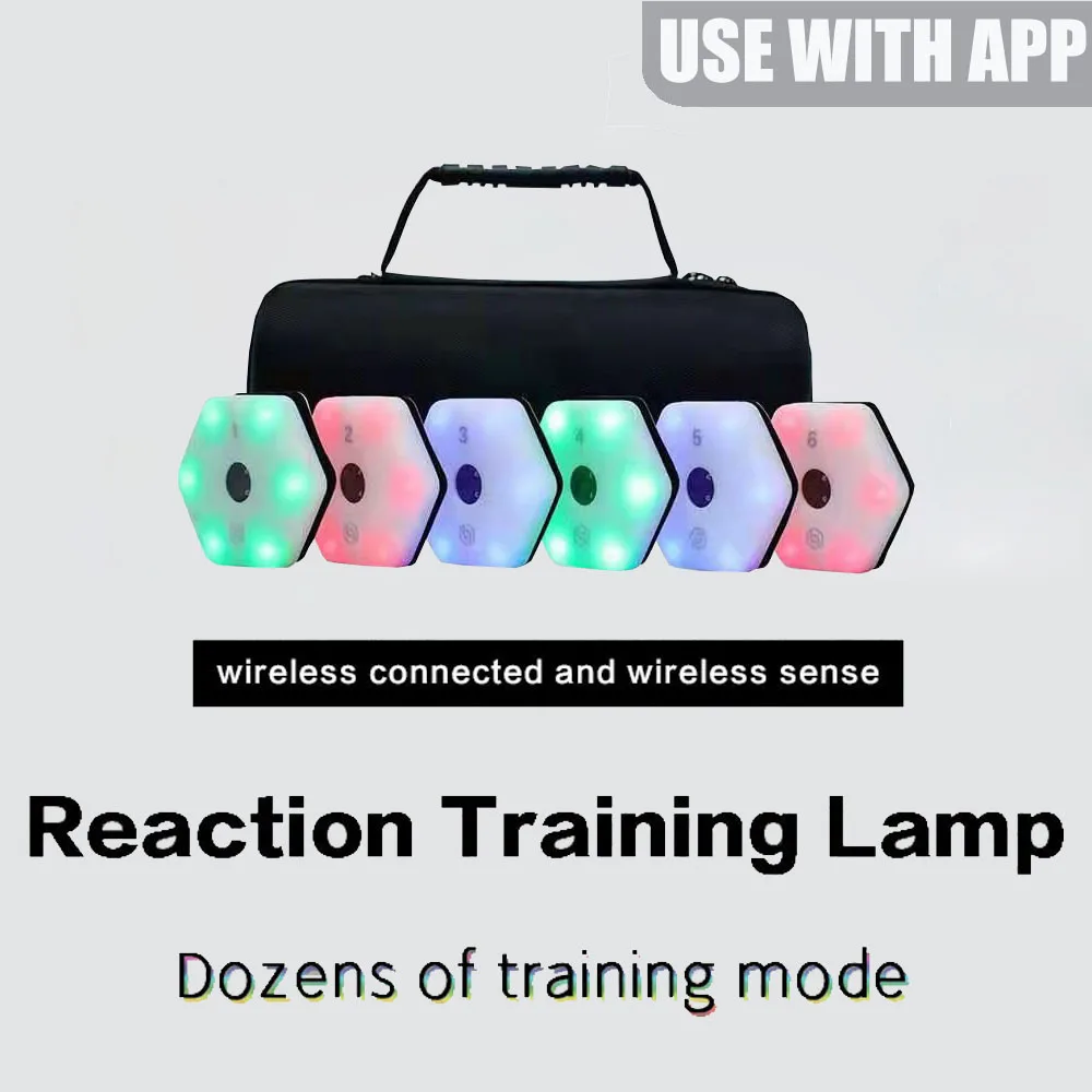 PROD 1005002394965296 【ReactionX】reaction training light lamp speed
agility response equipment basketball boxing fitlight blazepod handball