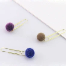 3 шт./пакет роскошный баскетбольный мяч для металла Бумага Клип Закладка для книги вязка зажимы для канцелярских товаров Школа канцелярских товаров Эсколар