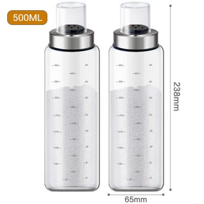 AA 500ML Флаконы-распылители для перца, наборы для хранения специй, солонка для приготовления пищи, бутылки для приправ, диспенсер для соуса, бутылочки для приправ - Цвет: AA 500ML
