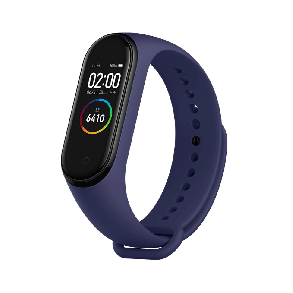 Xiaomi Mi Band 4 Bluetooth 5,0 Браслет фитнес-браслет AMOLED цветной сенсорный экран Музыка AI Пульс глобальная версия - Цвет: Globle version