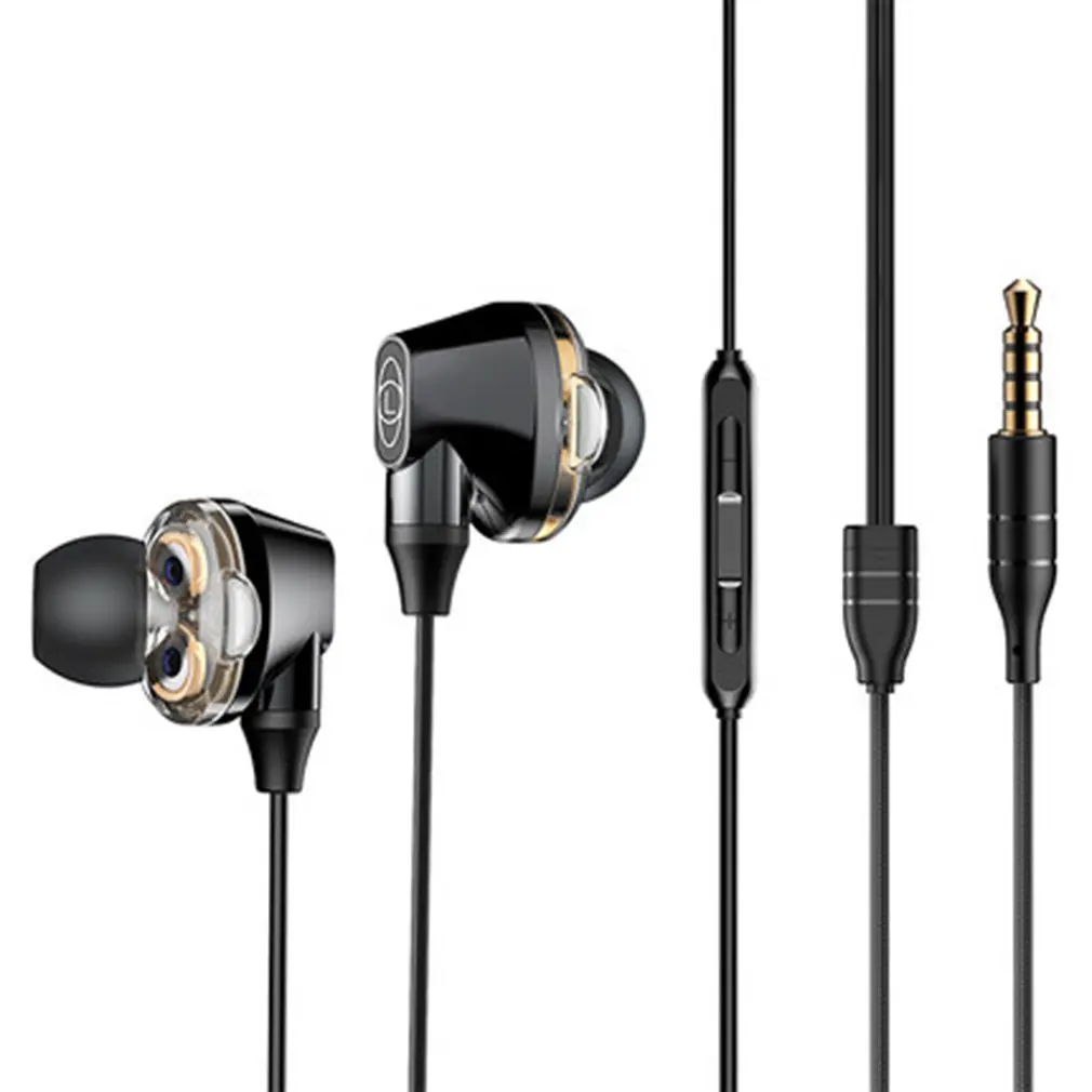 Double Speaker Wireless Bluetooth Headsets Earphones High Bass Sports Neckband Magnetic Headsets Bass Music Earbuds with Mic
