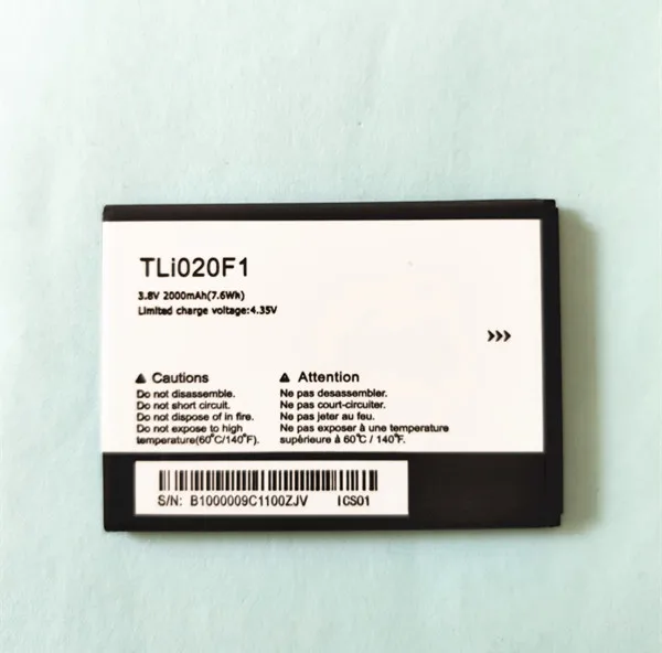Новинка 1 шт. 2000 мА/ч TLI020F1 TLI020F2 мобильный телефон Батарея для Alcatel One Touch Pop C7 OT-7040