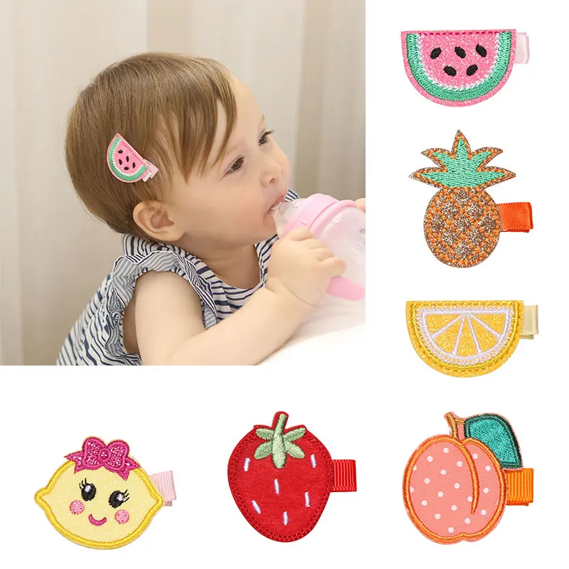 

Fioday New Cute Hair Clips for Girls Baby Sweet Cartoon Hairpin Alloy BB Glitter Kids Bobby Pin Headwear Hair Accessories