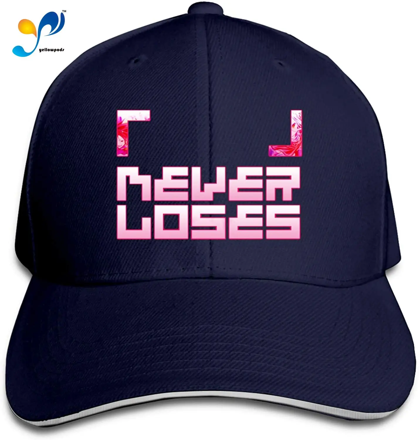Никогда не короче спереди и длиннее сзади)-SES Casquette шляпа Регулируемая Сэндвич