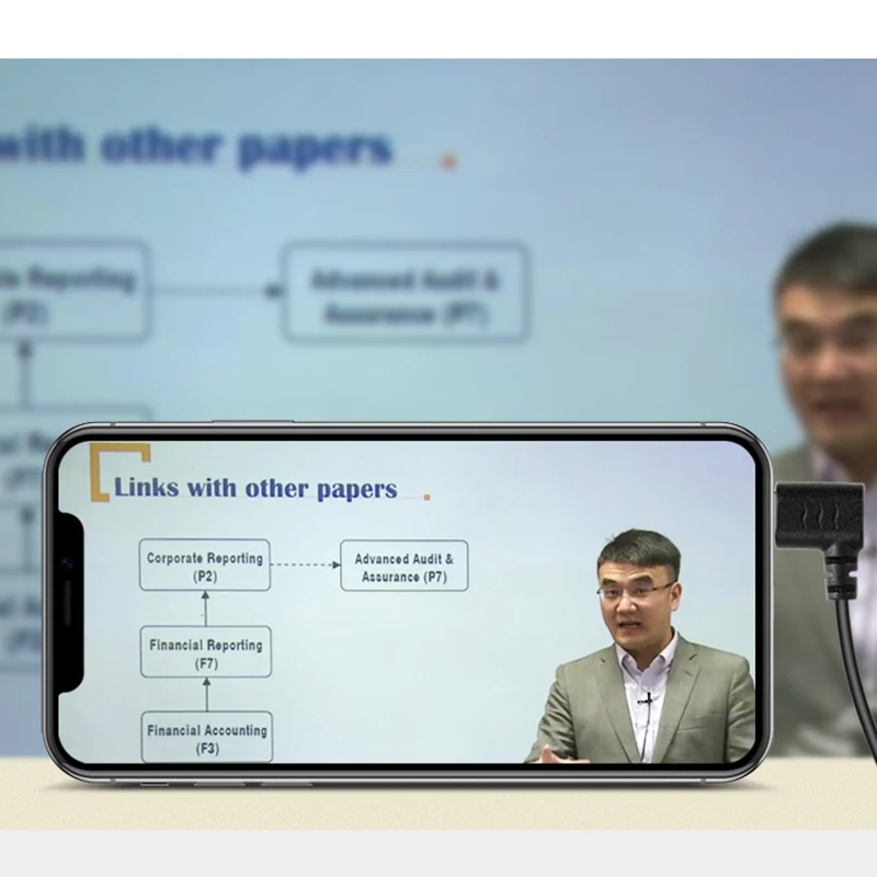 Тип-c аудио интерфейс петличный микрофон для huawei samsung Xiaomi запись/интервью/видеоконференции/Подкаст