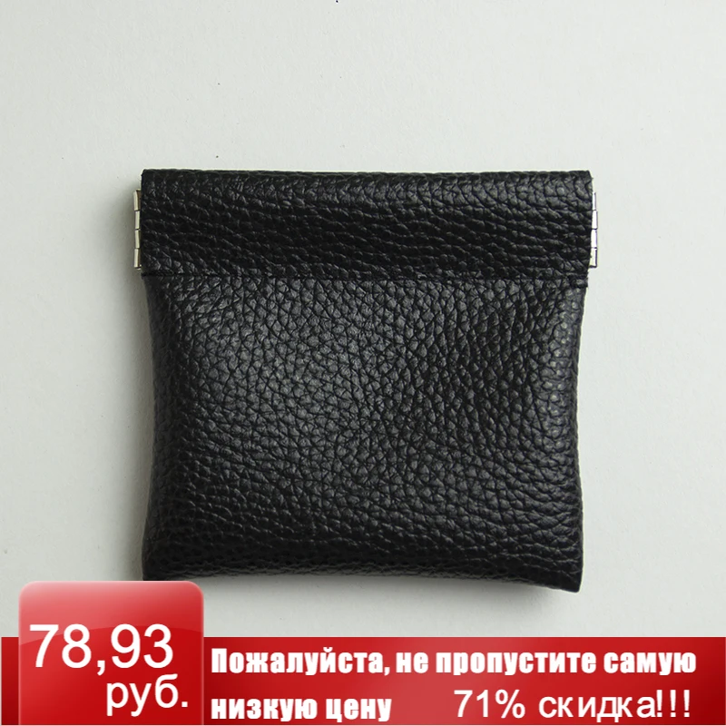 Monedero de cuero de PU de piel de oveja sintética para hombre y mujer, Mini cartera corta para cambio de dinero, portatarjetas, novedad