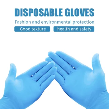 

Anti Resistant Gloves Hand Protection Heavy Duty Nitrile Powder Free Industrial Gloves professional Multipurpose