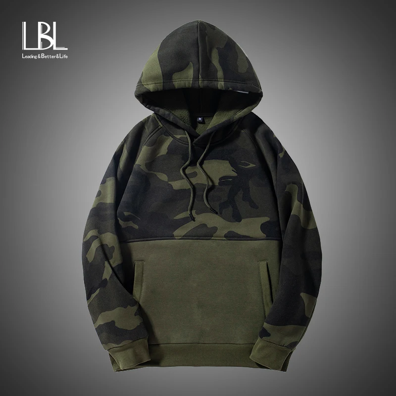 2019 men camouflage hooded hoodies sweatshirts