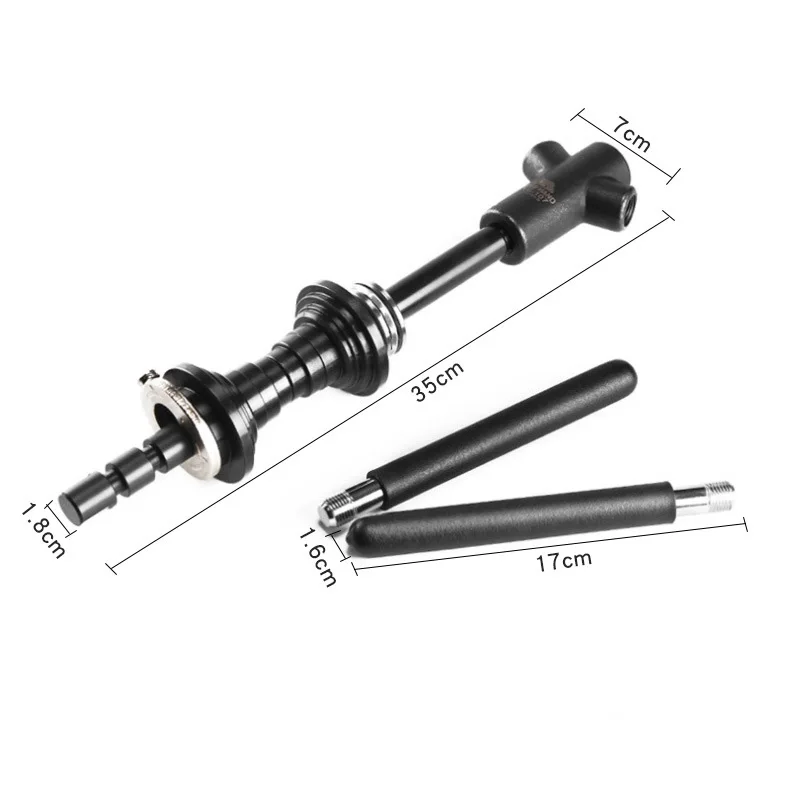 

Bike Front Fork Press Fit Headset Bottom Bracket Bicycle Repair Maintenance Quick Push in Tool Easy Operate