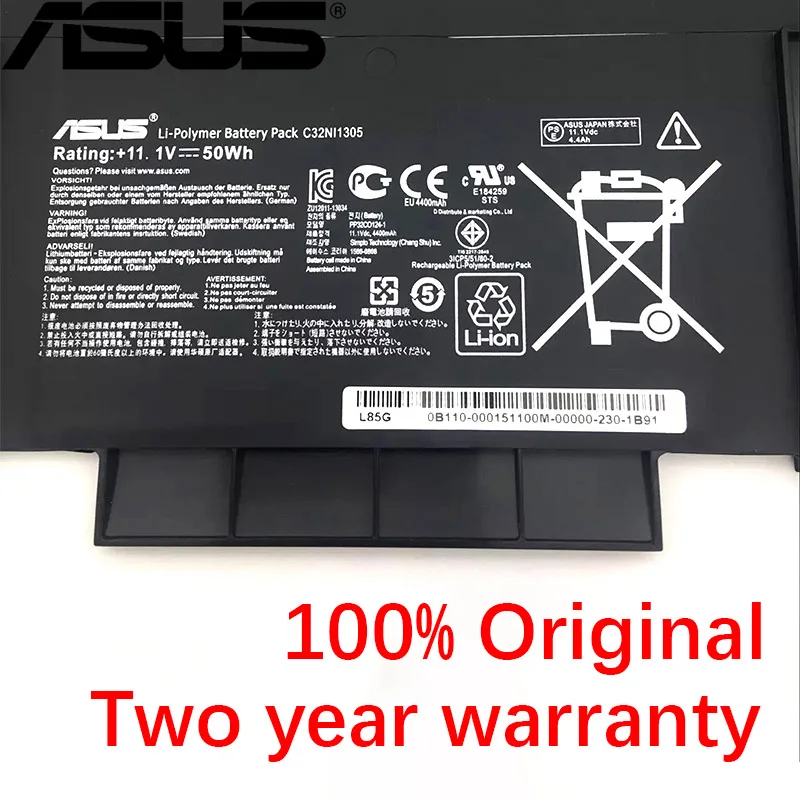ASUS C32N1305 Батарея для ASUS Zenbook UX30 UX301L UX301LA C4003HUX301LA4500 UX301LA-1A UX301LA-1B UX301LA-C4006H