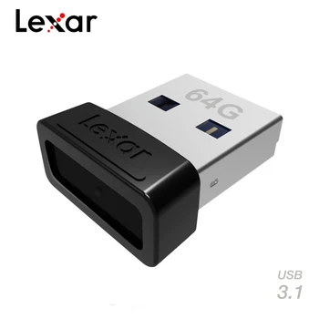 

Lexar mini Flash Drive S47 pendrive 128gb USB 3.1 256-bit AES Metal usb stick 64GB USB3.1 Pen Drive 32GB Memory JumpDrive