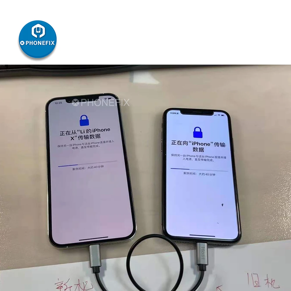 

Lightning To Lightning OTG Cable Data Migration For iPhone ipad Video Photo Synchronization Data Transfer Data Lightning Cable
