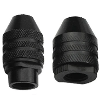 

2Pcs Universal Keyless Drill Bit Chuck Adapter Converter 0.5-3.2mm Chucks Mini Drill Chuck Rotary Tools Accessories,Long Tail M7