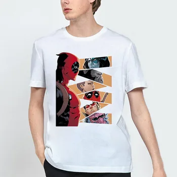 

2020 Harajuku T Shirt Deadpool T Shirt Casual Short Male Tops Summer Men/women Cool Men Clothes Streetwear Camisetas Hombre
