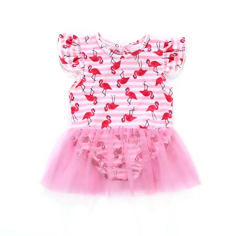 Купальный костюм для новорожденных девочек милый летний купальник для маленьких девочек милый розовый кружевной купальный костюм для маленьких девочек От 0 до 2 лет