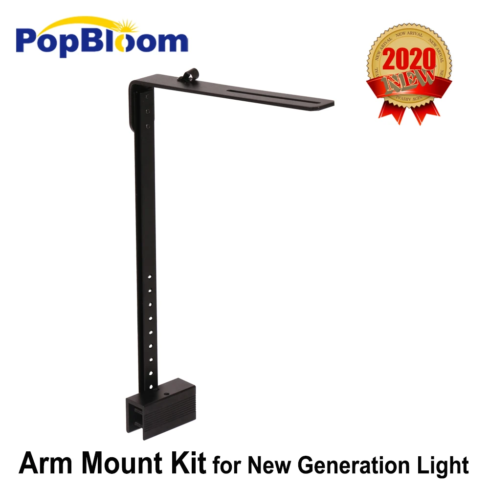 Popbloom Led水族館の水槽照明アーム取付キットled照明アクセサリー取付instal方法シルバーアーム取付キット Portable Lighting Accessories Aliexpress