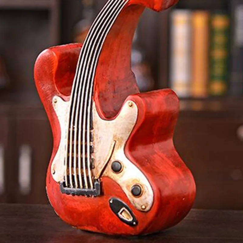  European Style Retro Simulation Violin Piggy Bank Decoration Creative Musical Instruments Bedroom O - 4000150643527