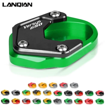 

Motorcycle Support Plate Foot Pad Side Stand Enlarge Kickstand For Kawasaki z400 Ninja 400 2018 2019 2020 versys650 2010-2019