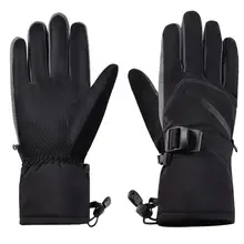 Унисекс Зимние теплые уличные спортивные Нескользящие водонепроницаемые ветрозащитные перчатки#4O10