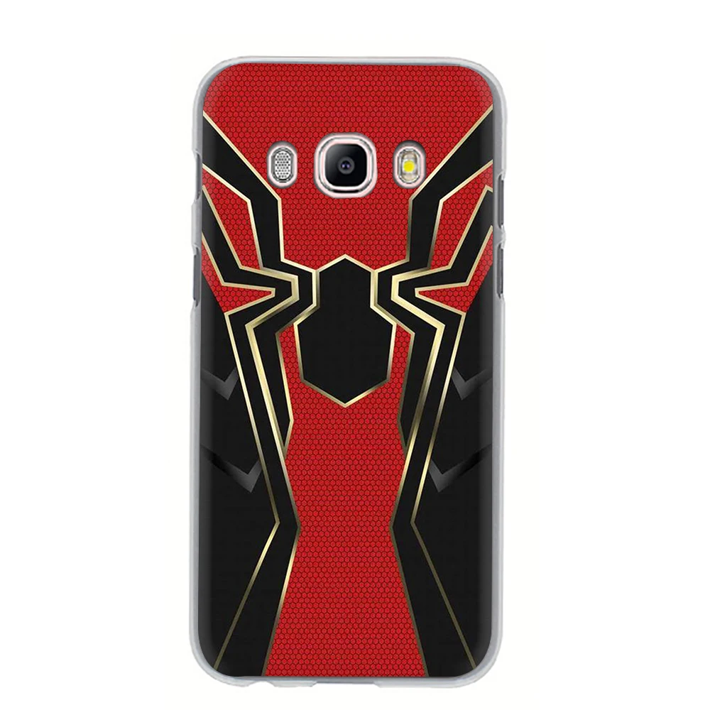 Marvel Человек-паук, Жесткий Чехол для телефона с рисунком в виде крышка чехол для samsung Galaxy A3 A5 A7 A8 A9 10 30 40 50 70 - Цвет: H12