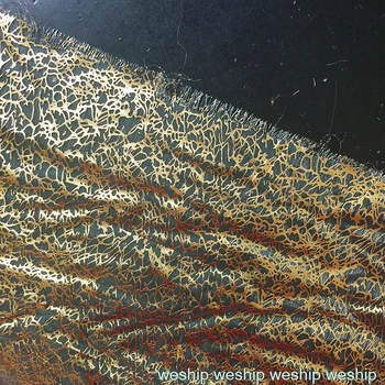 

organza gold bronzed fabric Mesh fabric for Making Bobbi dolls acting clothes DIY Wedding decoration (Folding shipment)