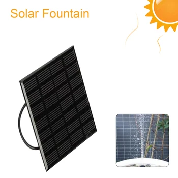 

Multi-functional Classic Solar Powered 1.5W 7V Floating Water Fountain Practical Pool Pond Waterfall Fountain Garden Decor Hot