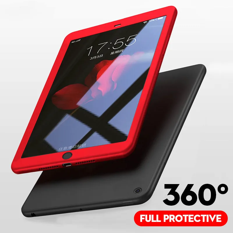 Силиконовые 360 Полное покрытие чехол для iPad 10 2 2019 2018 9 7 2017 mini 4 5 Чехол Pro воздуха на