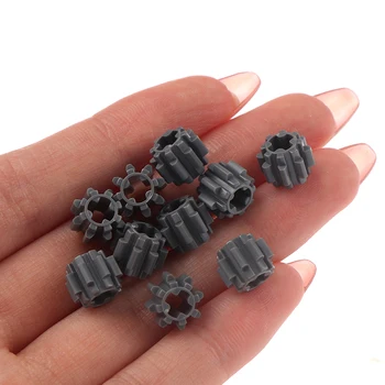 

10Pcs Self-Locking Bricks free creation of toy Technic GEAR WHEEL T8