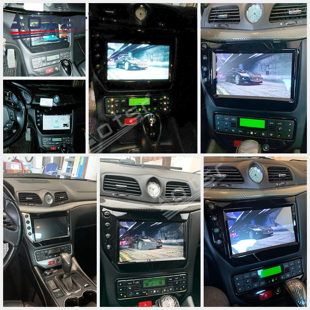 Для Maserati GranTurismo Android Radio GT/GC/GTS Grancabrio 2007-2019 головное устройство Автомобильный