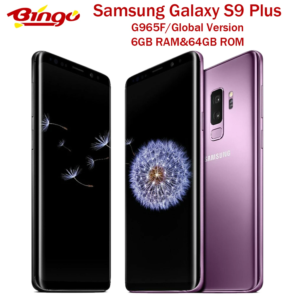 Samsung Galaxy S9 + Plus G965F оригинальный 4G LTE Android мобильный телефон Octa Core 6 2 &quotDual 12MP & 8MP RAM