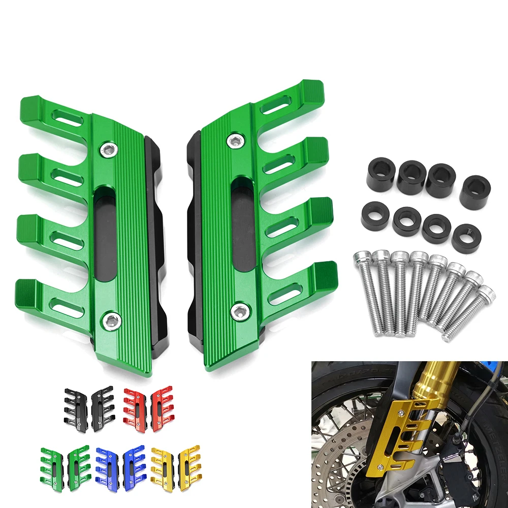 

For Kawasaki Z800 Z750 Z900 Z1000 CNC Front Fender Slider Protector Mudguard Cover Protection Accessories Z800 Z750 Z900 Z1000
