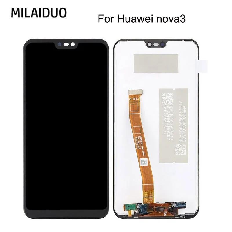 

AAA Quality LCD Display For Huawei Nova 3 LCD Display Touch Screen Screen Nova 3 LCD Replacement 100% Tested