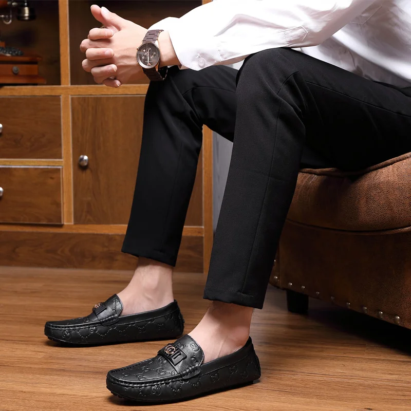 SKINDEEP New Lightweight Fashion Cowhide Leather Spring and Autumn Handmade Casual Shoes