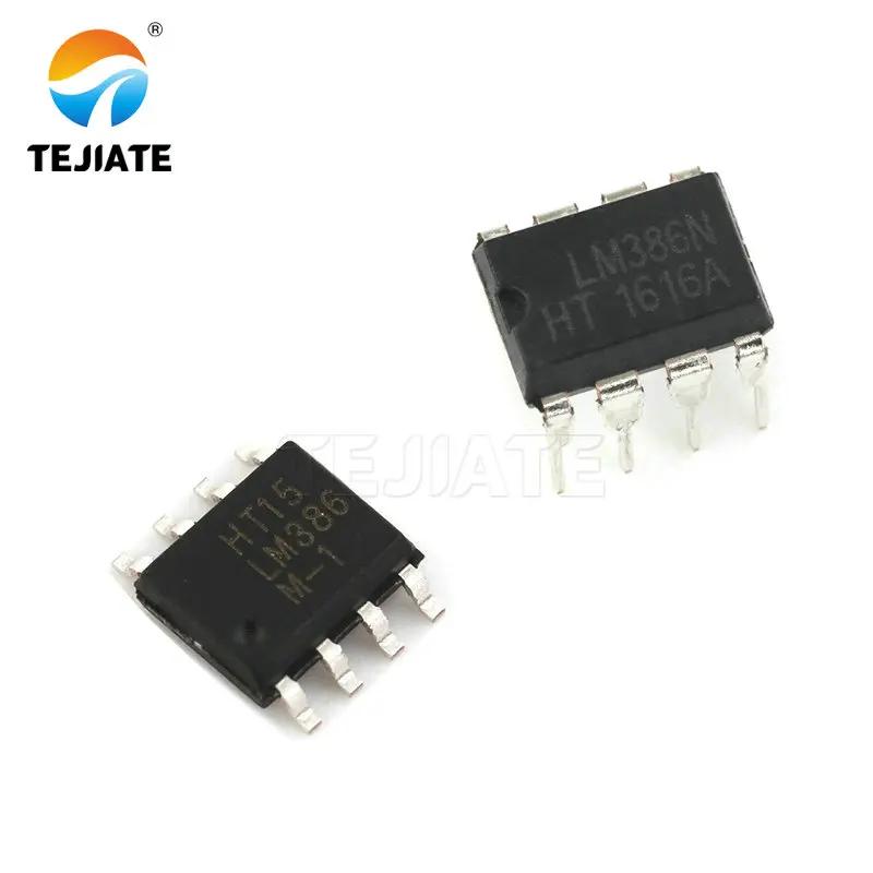 10PCS-LM386N-1-DIP8-LM386-DIP-LM386M-1-LM386-1-new-and-original-IC