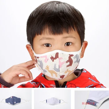 

10 20 pcs PM2.5 Mouth Mask pad Kids Breath Valve Anti Haze Breathable Mask Anti Dust Mouth-Muffle Respirator Face Masks Children