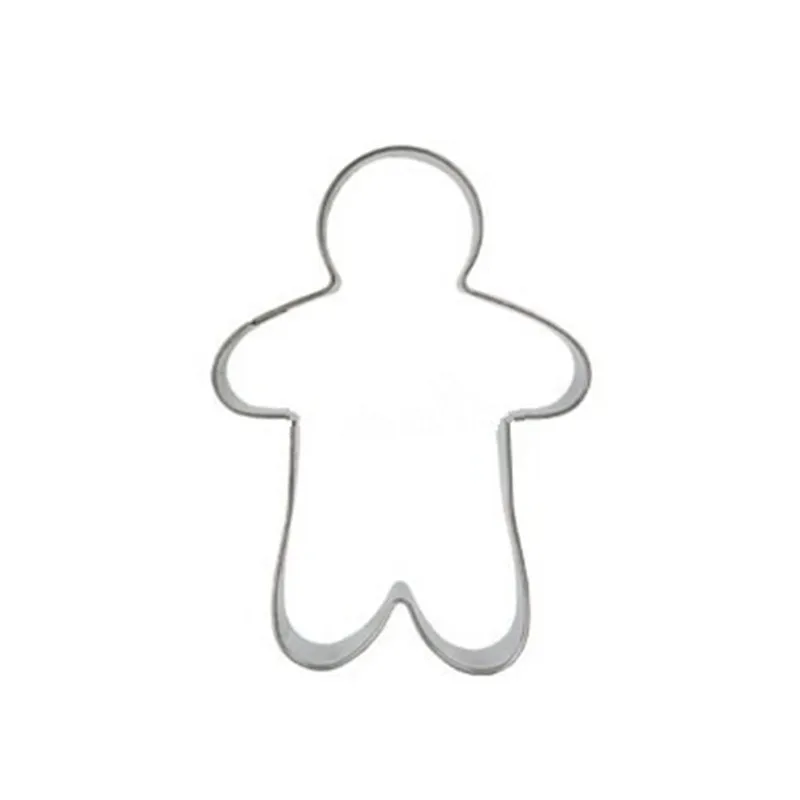 DZ166 Gingerbread Man Shape Egg Biscuit Cookie Cutter Tools Stainless Steel Dessert Kitchen Aliexpress Coupon Top Sales DZ166