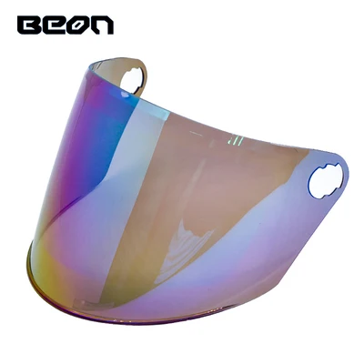 BEON смотровой щиток мотоциклетного шлема половина шлем очки для BEON 102 103 шлем аксессуары и запчасти - Цвет: color